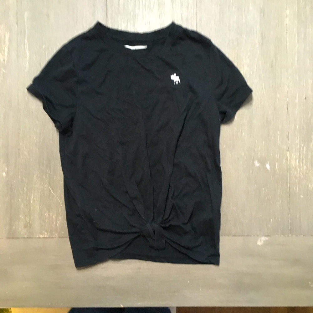 Abercrombie kids navy blue 11/12 tee shirt